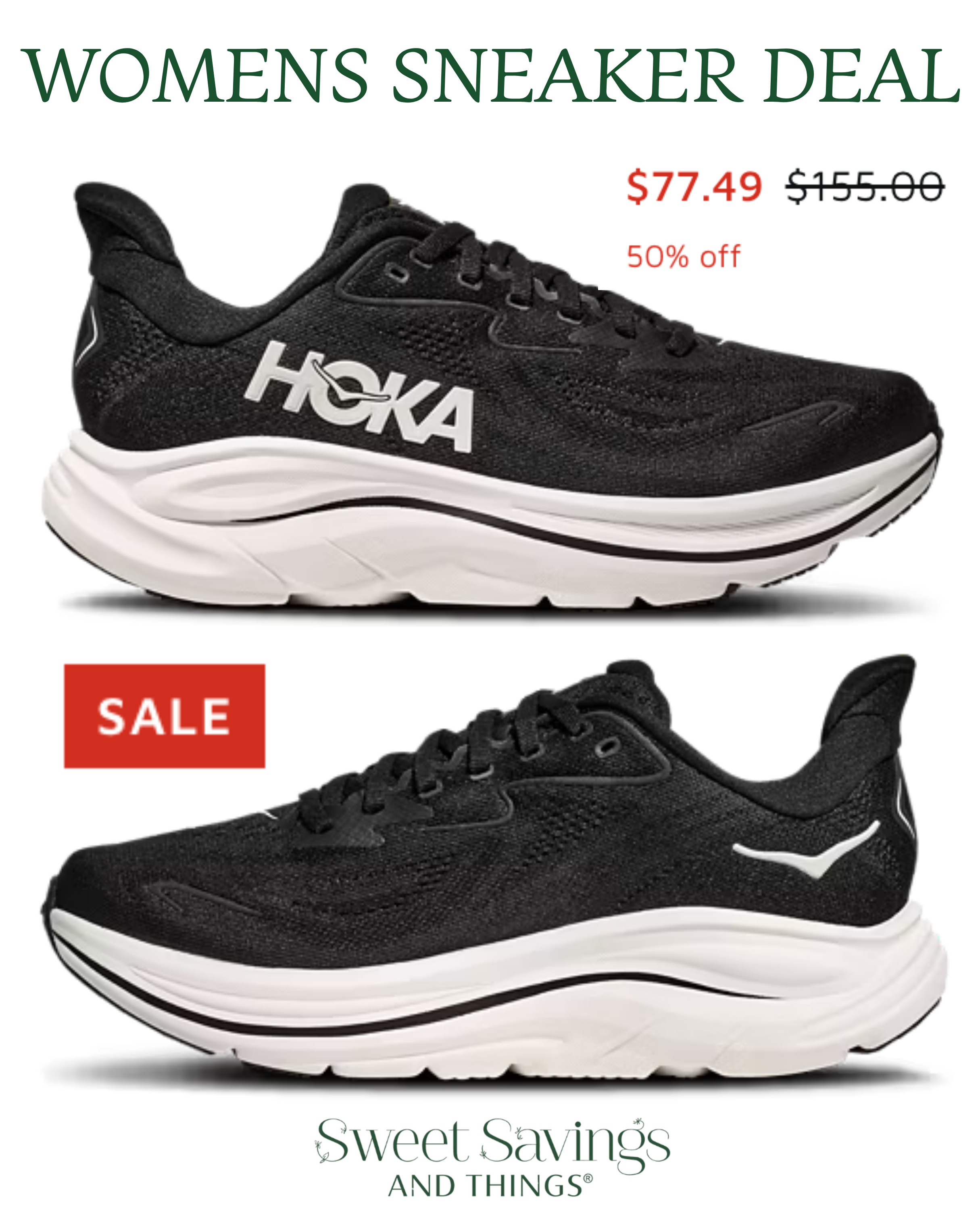 50% off women’s Hokas - sizes going quick! 

 #LTKgrwm #LTKootd #LTKSaleAlert