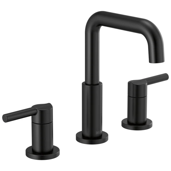 Nicoli Widespread Bathroom Faucet 3 Hole, 2-handle Bathroom Sink Faucet | Wayfair North America