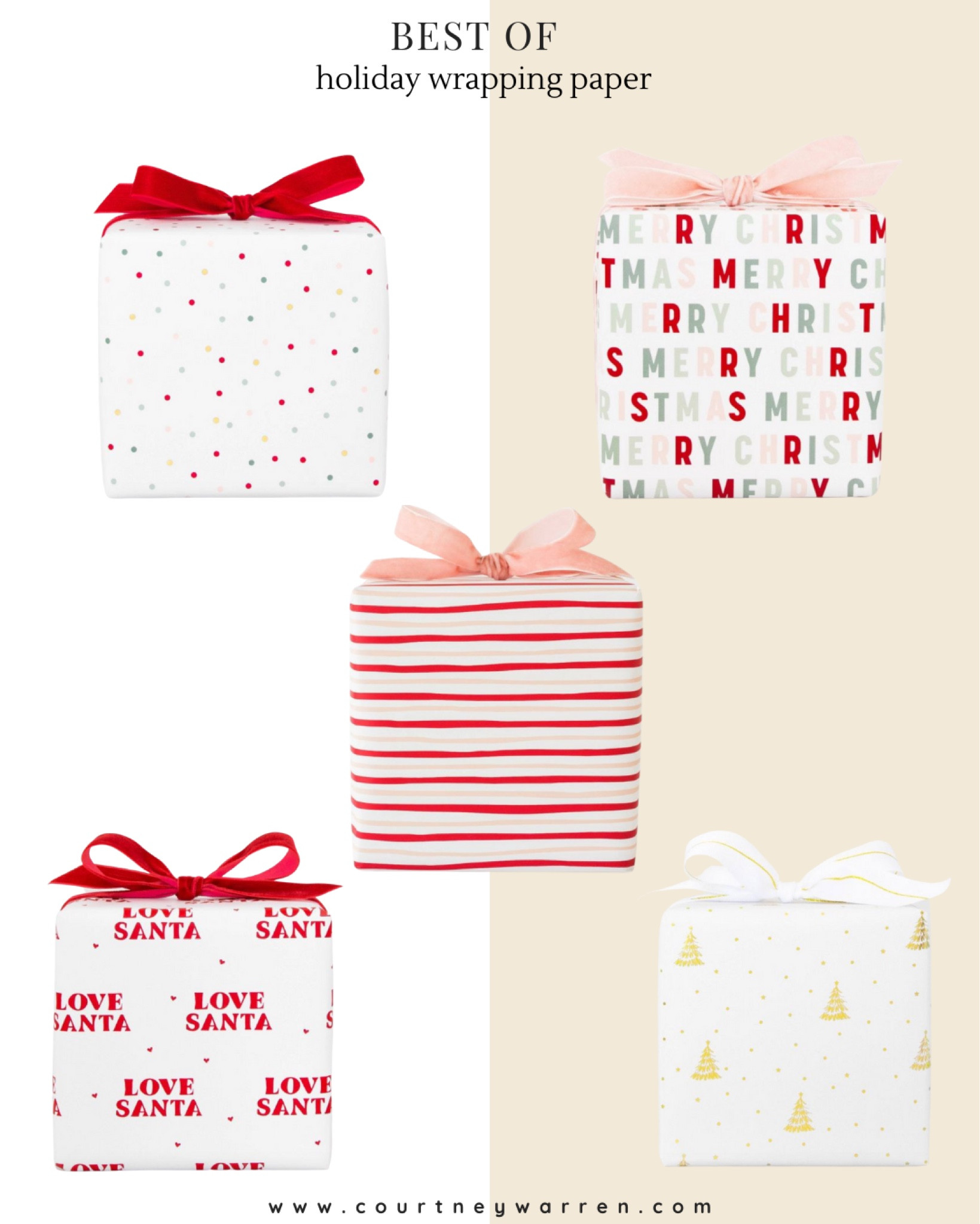 Best of holiday wrapping paper 

Christmas decor, festive wrapping paper, Christmas decorations, Christmas tree, sugar paper, target home 

#LTKhome #LTKHoliday #LTKSeasonal