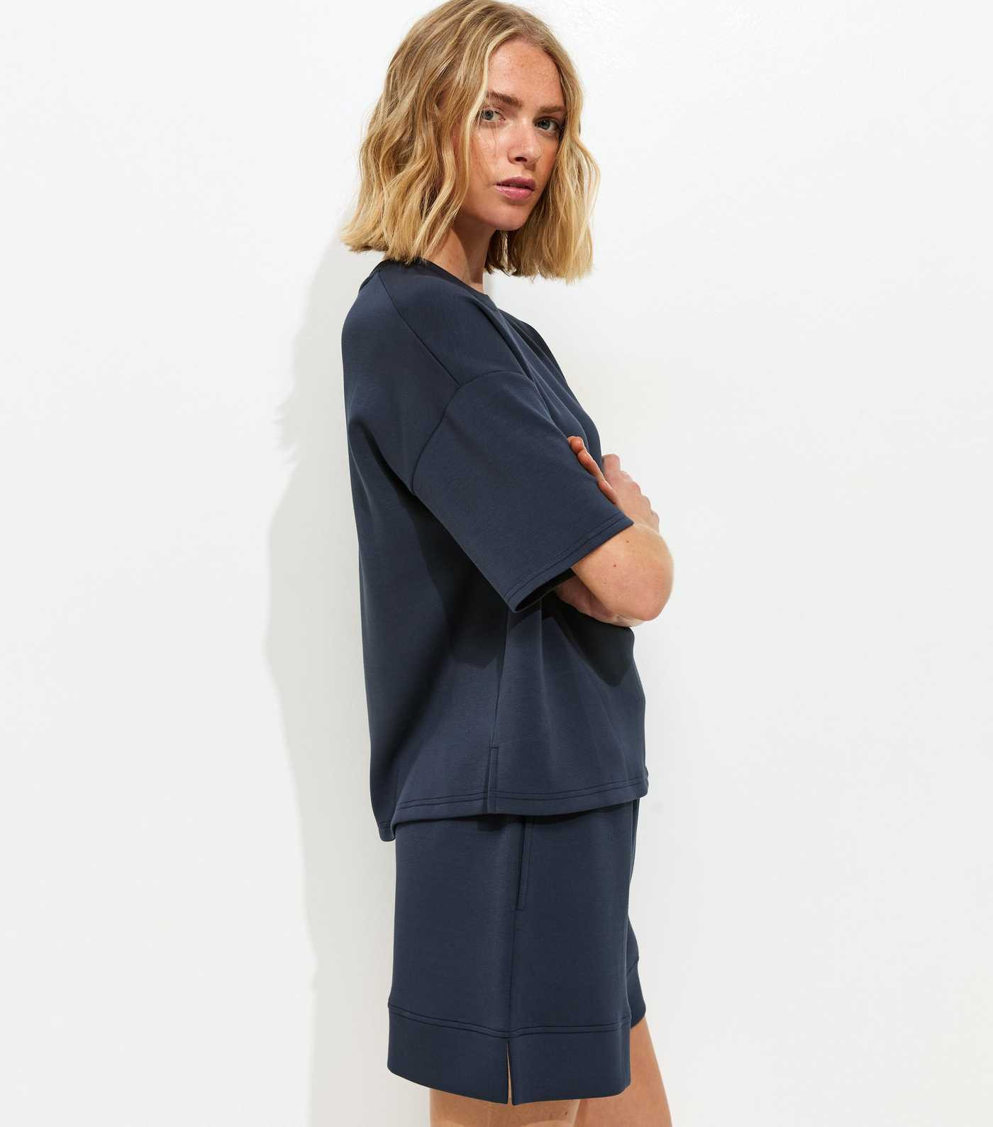 Premium Navy Jersey Shorts | New Look | New Look (UK)