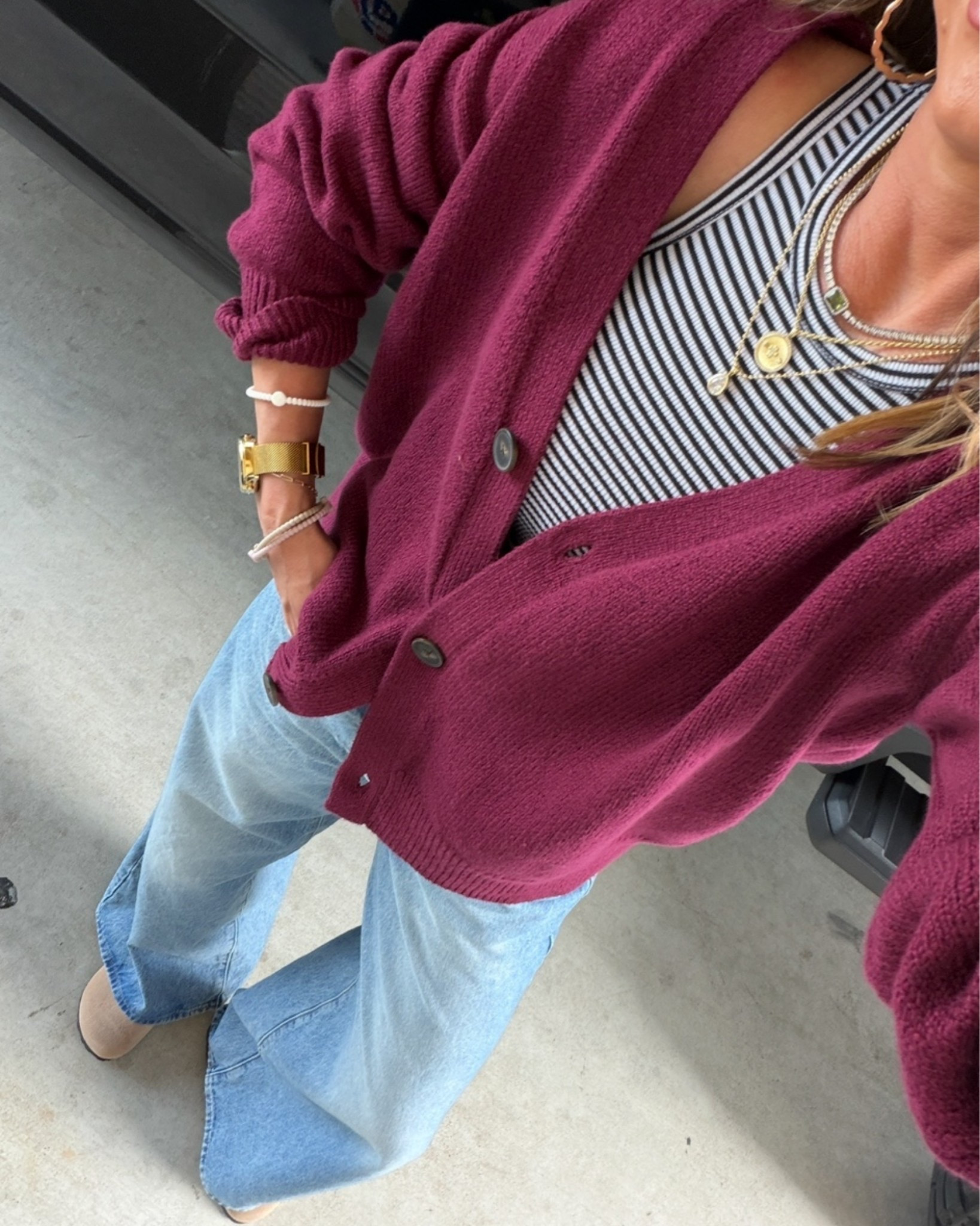 Such an easy (and super cute) outfit to copy for fall!🍂