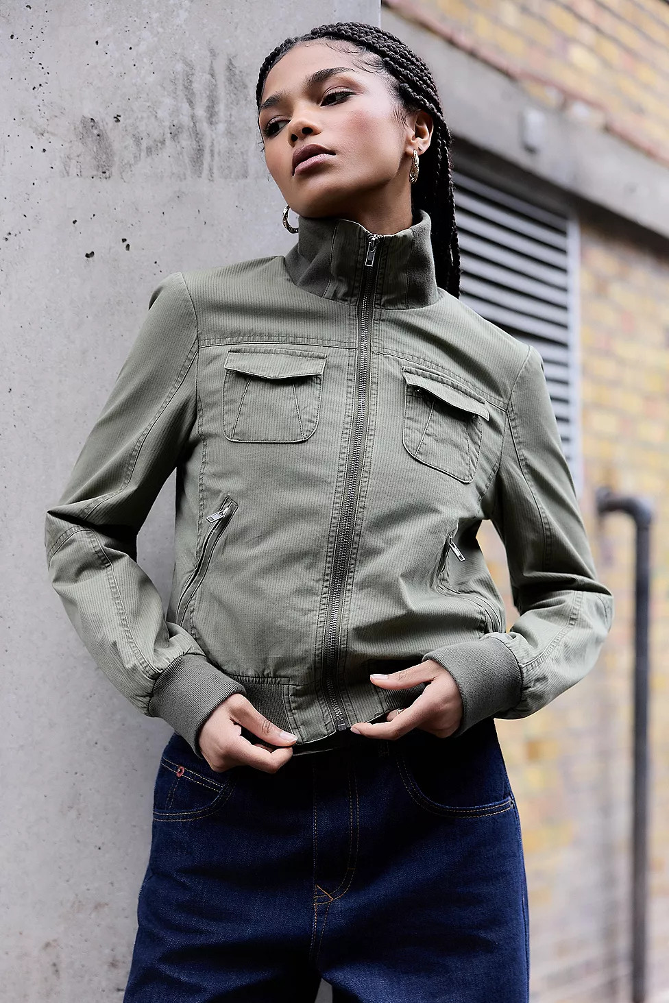 BDG Romy Cotton Jacket | Urban Outfitters UK