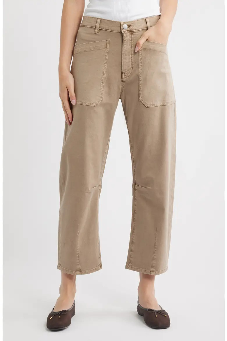 Bilie High Waist Easy Barrel Leg Jeans (Women) | Nordstrom | Nordstrom