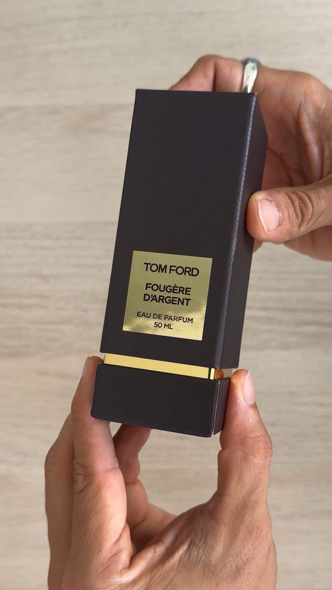 Fred’s fav fragrance nowadays! Tom Ford Fougère d’argent. 
