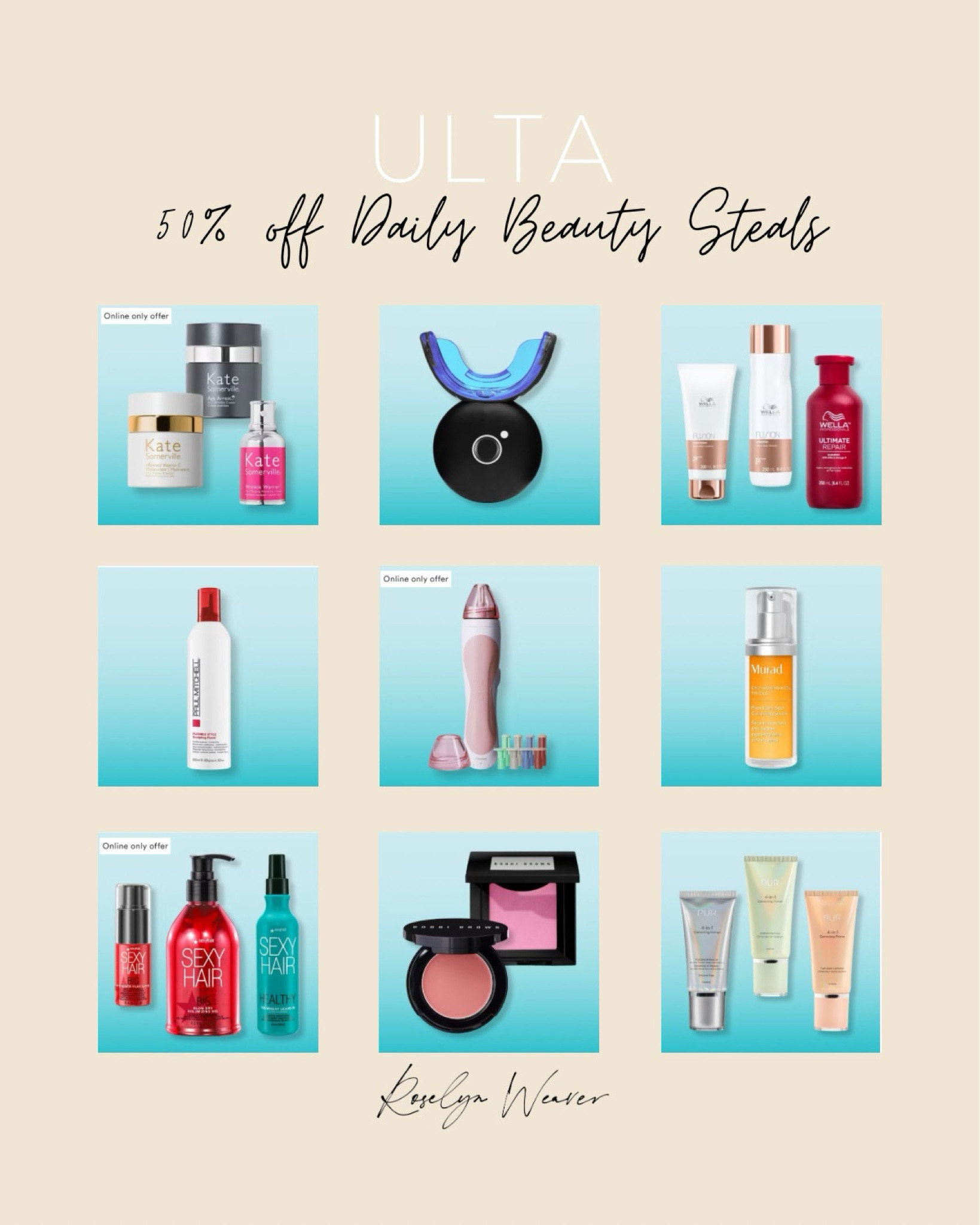 Beauty sale at Ulta 

#LTKBeauty #LTKFindsUnder50 #LTKSaleAlert