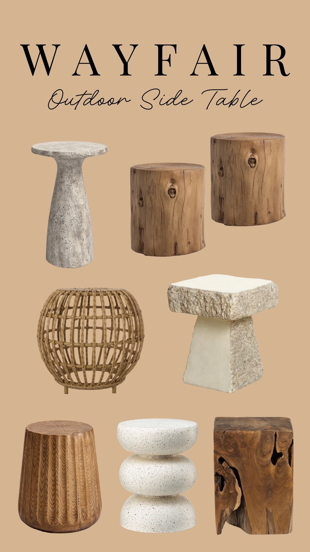 Outdoor Side Tables from Wayfair!

Outdoor furniture, home decor #Wayfair

#LTKHome #LTKSaleAlert
