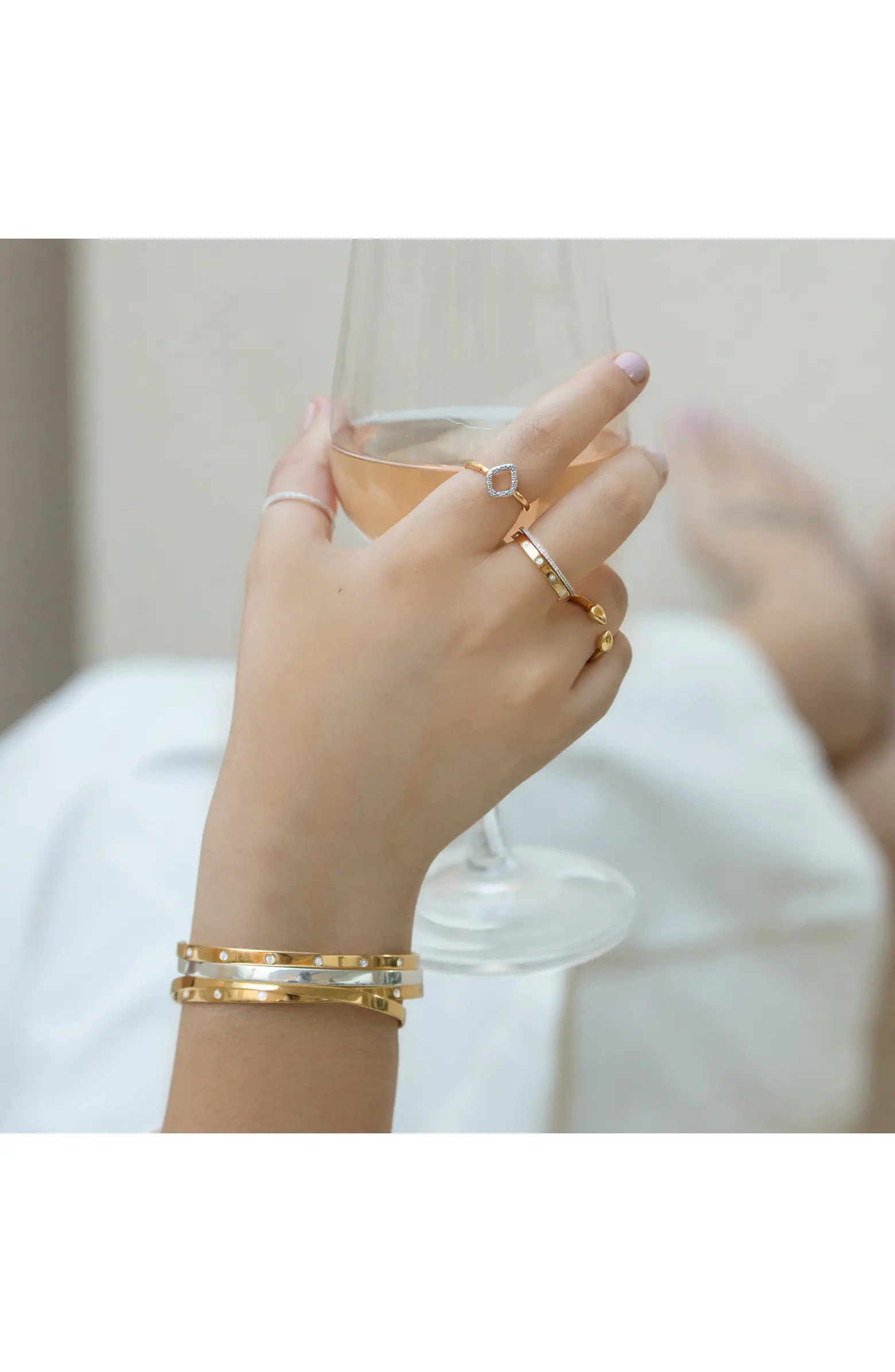 Monica Vinader Fiji Diamond Band Ring | Nordstrom | Nordstrom