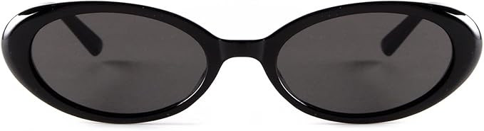 JUDOO Tiny Small 90s Sunglasses for Women Men Retro Oval Tinted Glasses | Amazon (US)