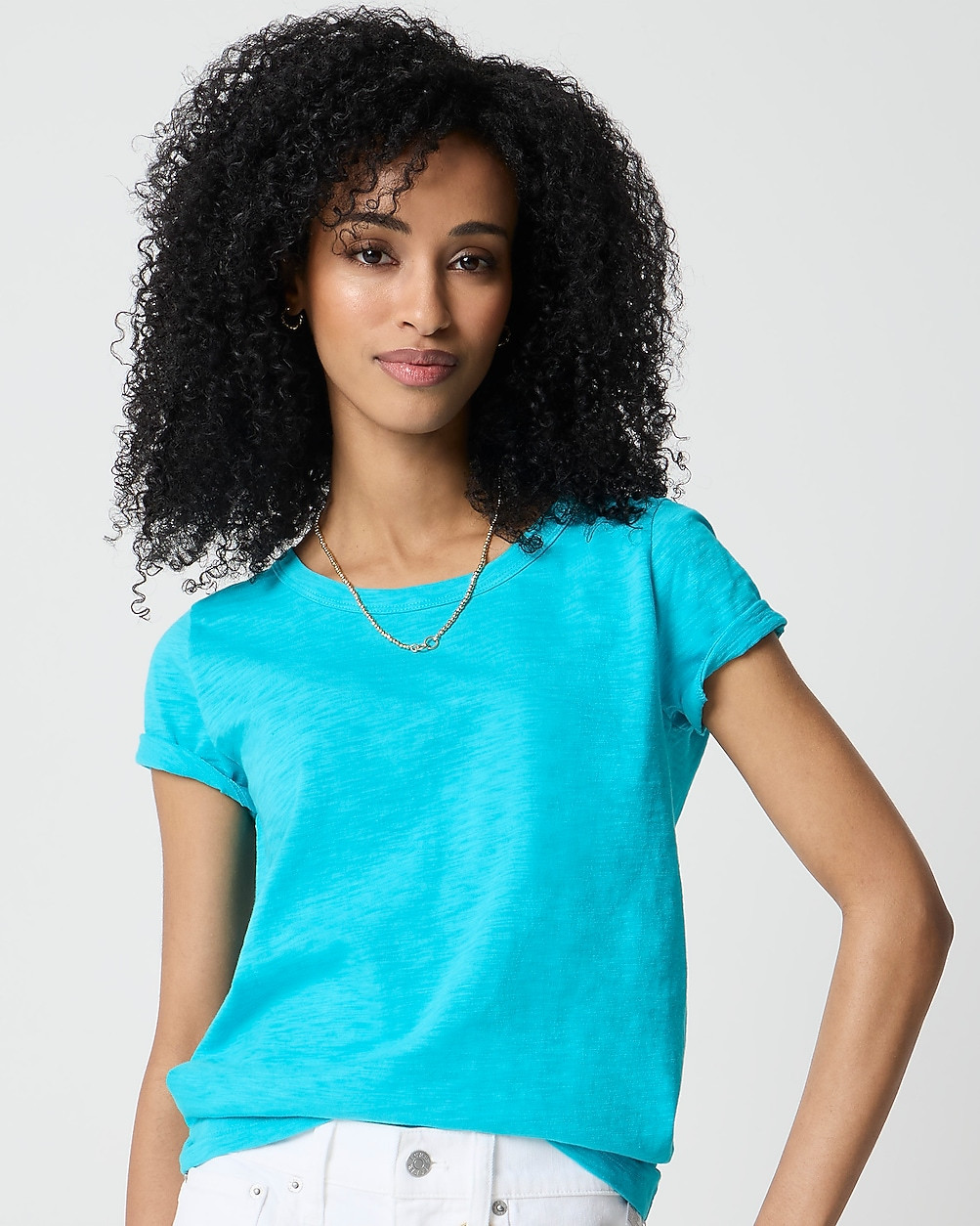 Girlfriend crewneck tee | J.Crew Factory