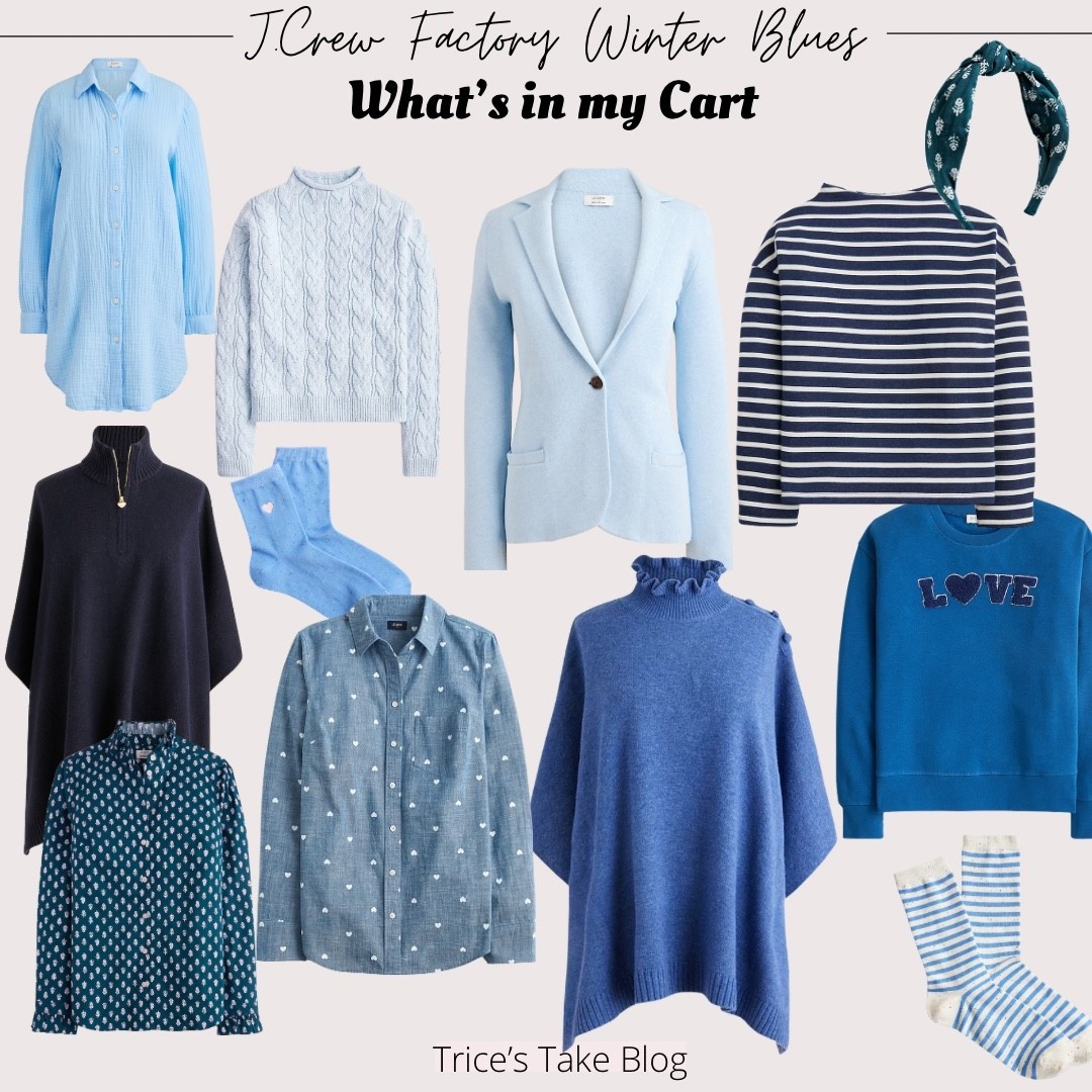J.Crew Factory Winter blue capsule outfit pieces


#LTKootd #LTKgrwm #LTKSaleAlert