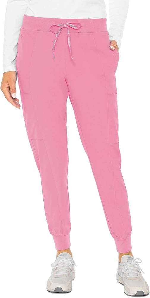 Med Couture Scrub Jogger Pants for Women, Seamed Bottoms with 4 Spacious Pockets MC8721 | Amazon (US)