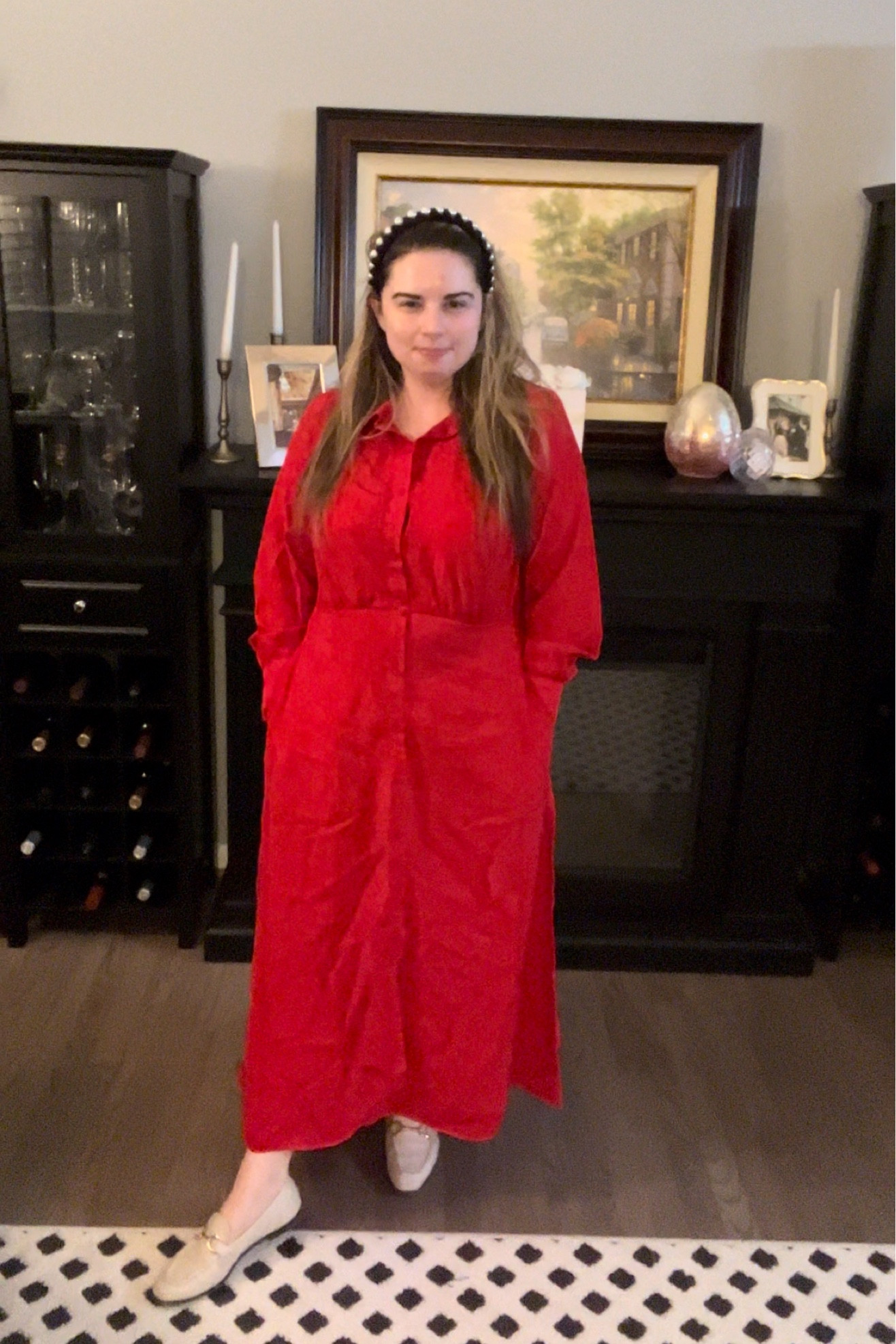 Spring Dress

Office outfit, red dress, shirt dress, business casual outfit, midsize outfit, midsize dress 

Dress - large 

#LTKworkwear #LTKmidsize #LTKstyletip
