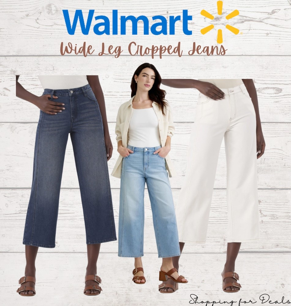 Walmart cropped jeans!!
