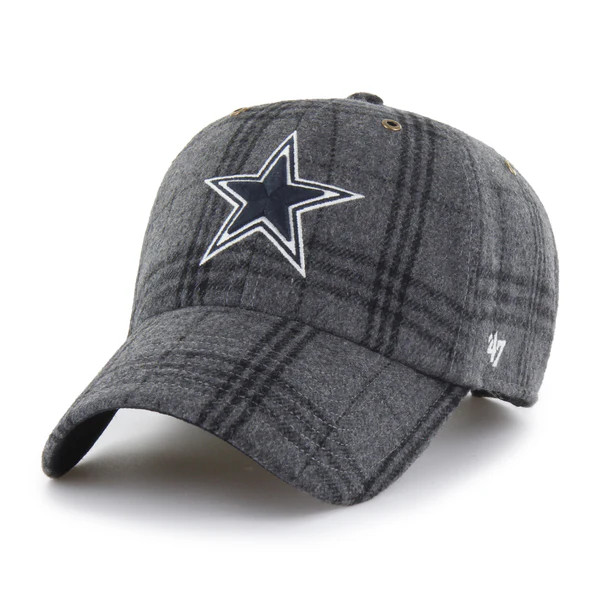 DALLAS COWBOYS WINDOWPANE PLAID '47 CLEAN UP | '47Brand