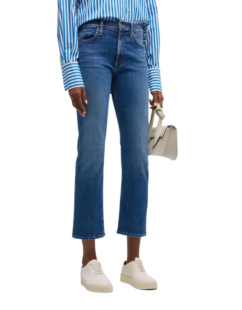 Mother The Mid Rise Rider Ankle in Right On! | Ambiance