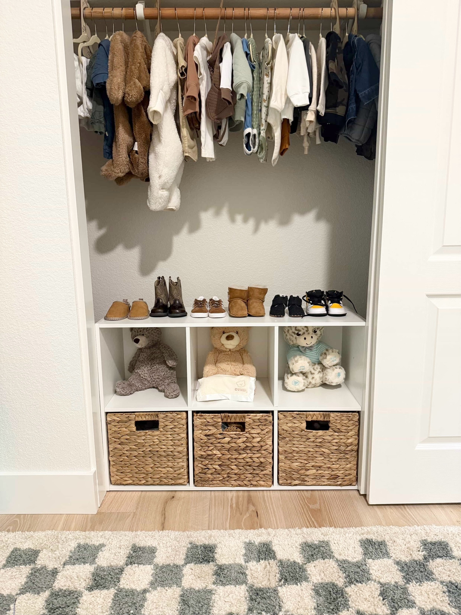 Client update 

Storage for nursery closet has been set up 💙

#LTKHome #LTKFindsUnder100 #LTKFindsUnder50