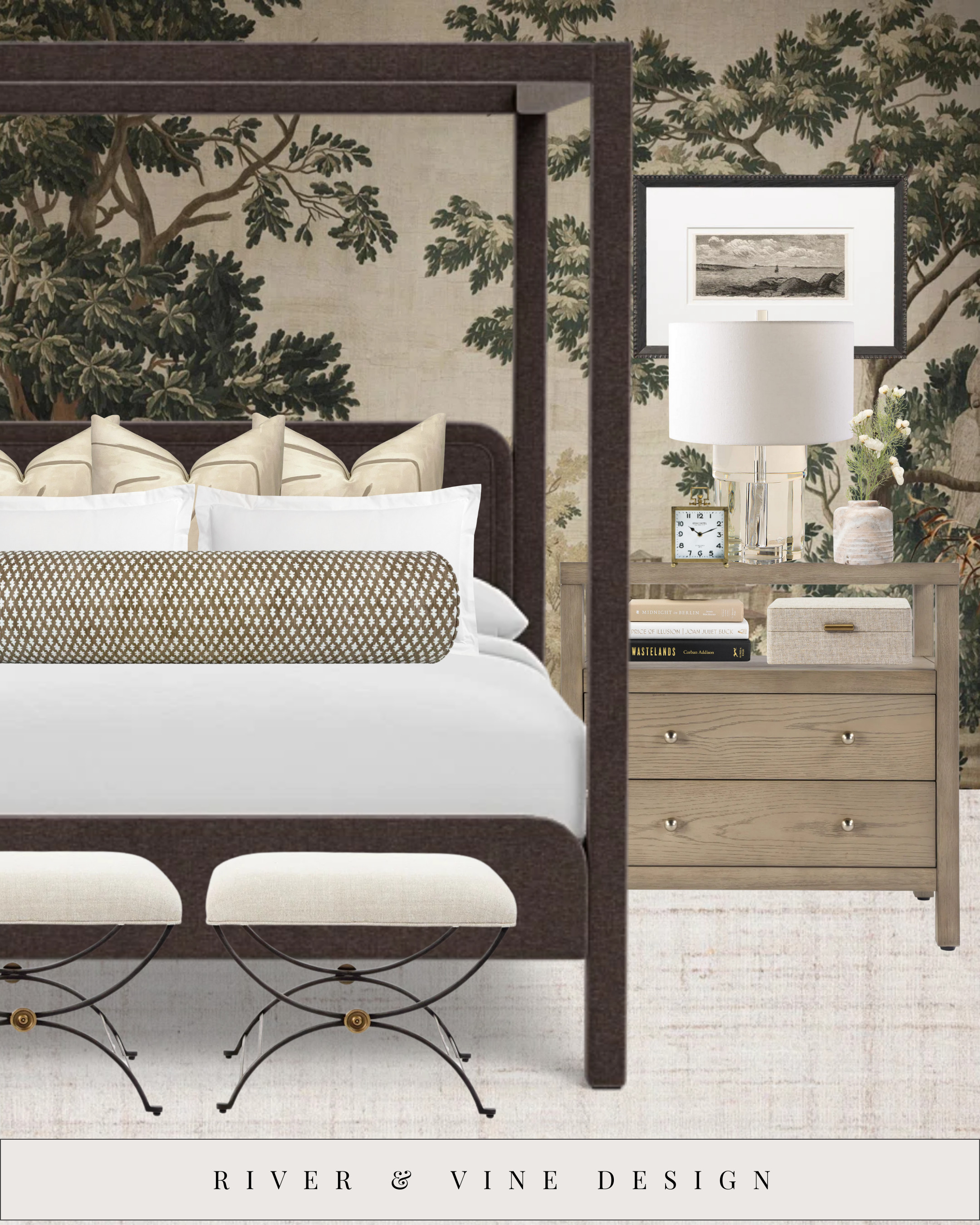 A calm, layered bedside moment 🤍
This is the kind of setup that feels finished without trying too hard.

• Upholstered bed adds softness and visual weight
• Lighter wood nightstand keeps things from feeling heavy
• Lamp + artwork create vertical balance
• Decor is pared back but intentional
• Everything has space to breathe

It’s relaxed, polished, and practical — nothing overstyled, nothing cluttered.
All pieces are linked. 

 #LTKHome