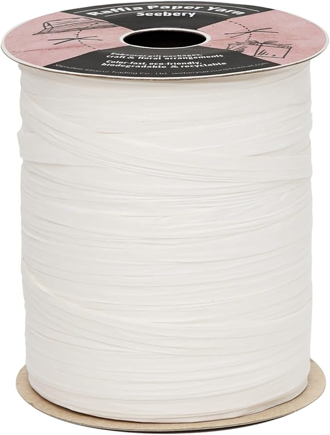 Raffia Ribbon for Crafts - Raffia Yarn Grass Twine for Gift Wrapping, DIY Decoration & More | Mat... | Amazon (US)