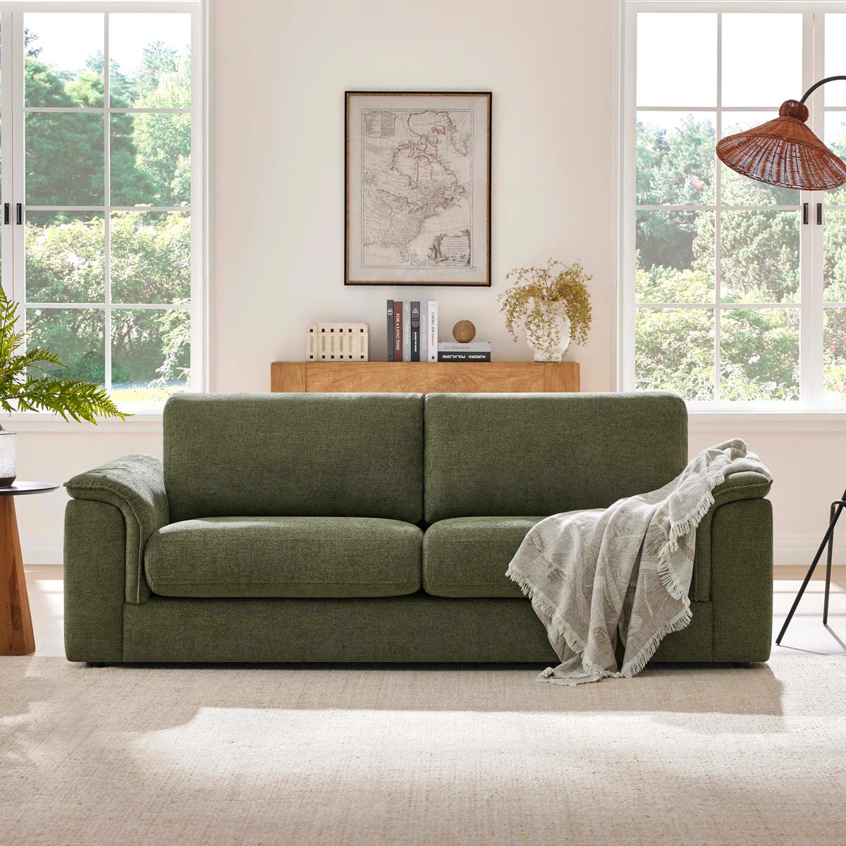 87" Upholstered Modern Sofa | Wayfair North America