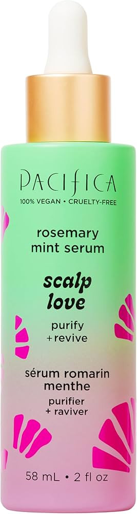 Pacifica Scalp Serum – Rosemary Mint Scalp Love Serum - Scalp Treatment for Dry Itchy Scalp w/W... | Amazon (US)
