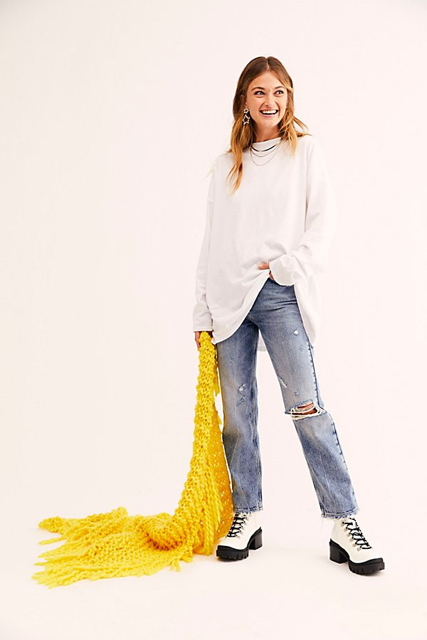 We The Free Be Free Tunic by We The Free at Free People, White, XS | Free People (Global - UK&FR Excluded)