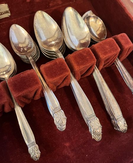 I found an entire set of this vintage flatware at a charity shop. I found several vendors selling the same pattern. I can’t recommend it enough. I put mine in the dishwasher, though the official instructions are hand wash so take that advice with a grain of salt. :) 

#LTKhome #LTKparties #LTKstyletip
