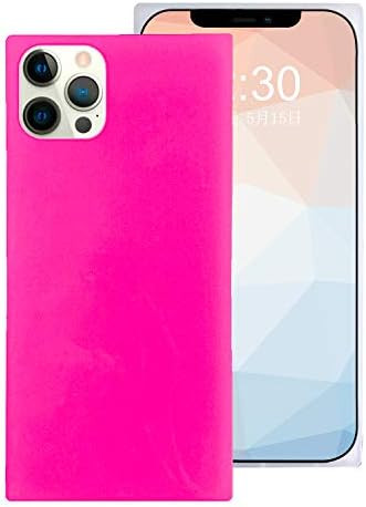 Omorro Neon Phone Square Compatible with iPhone 13 Pro Max Case for Women, Bright Neon Luxury Des... | Amazon (US)