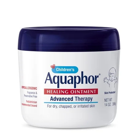 Aquaphor Children's Healing Ointment for Dry, Chapped or Irritated Skin, Hypoallergenic, 14 oz | Walmart (US)