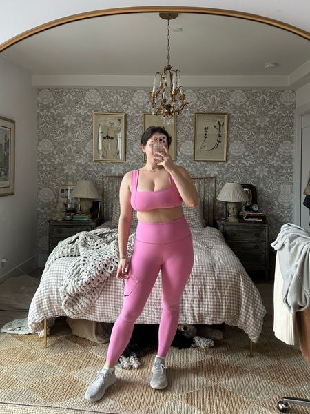 Love this pink work outset from beyond yoga! Feels so cute for the spring and it’s great to move around in! Wearing a L

#LTKmidsize #LTKstyletip #LTKfitness