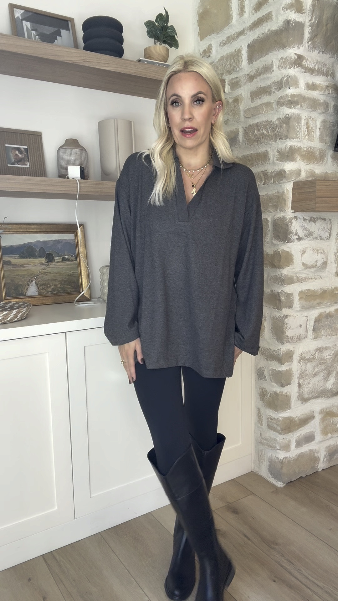 30% off H&M! If you’re a leggings girl… this is for you. I’m wearing a size M. Would be so cute paired with denim too!

#LTKFindsUnder50 #LTKSeasonal #LTKStyleTip