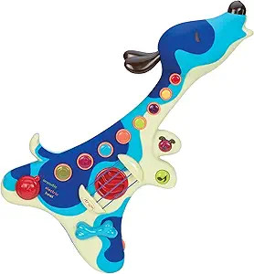 B. toys- Woofer- Interactive Dog Guitar- Musical Toys- 3 Music Modes- Big & Colorful Buttons – ... | Amazon (US)