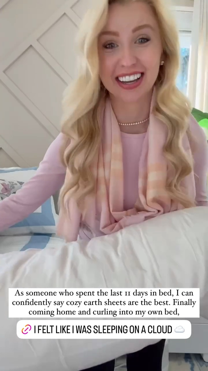 Cozy Earth is having an amazing sitewide sale! 🙌🏼 I’m obsessed with their bamboo sheet set—it's like sleeping on butter! 😴 Made with 100% bamboo viscose, these sheets are a total game-changer for dealing with hot flashes and chills. Plus, they come with a 100-night free trial and a 10-year warranty. You can't beat that! 💞

#LTKWatchNow #LTKSaleAlert #LTKHome