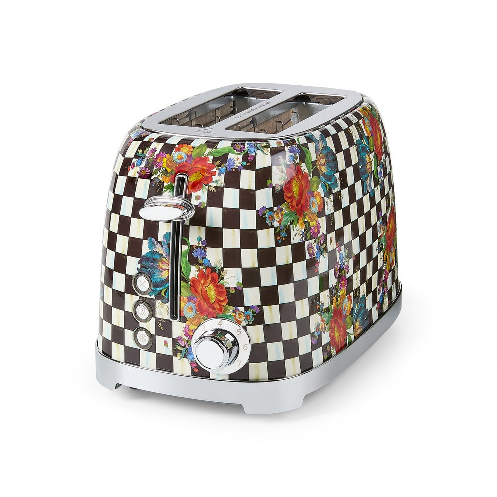 Courtly Flower Market 2-Slice Toaster | MacKenzie-Childs