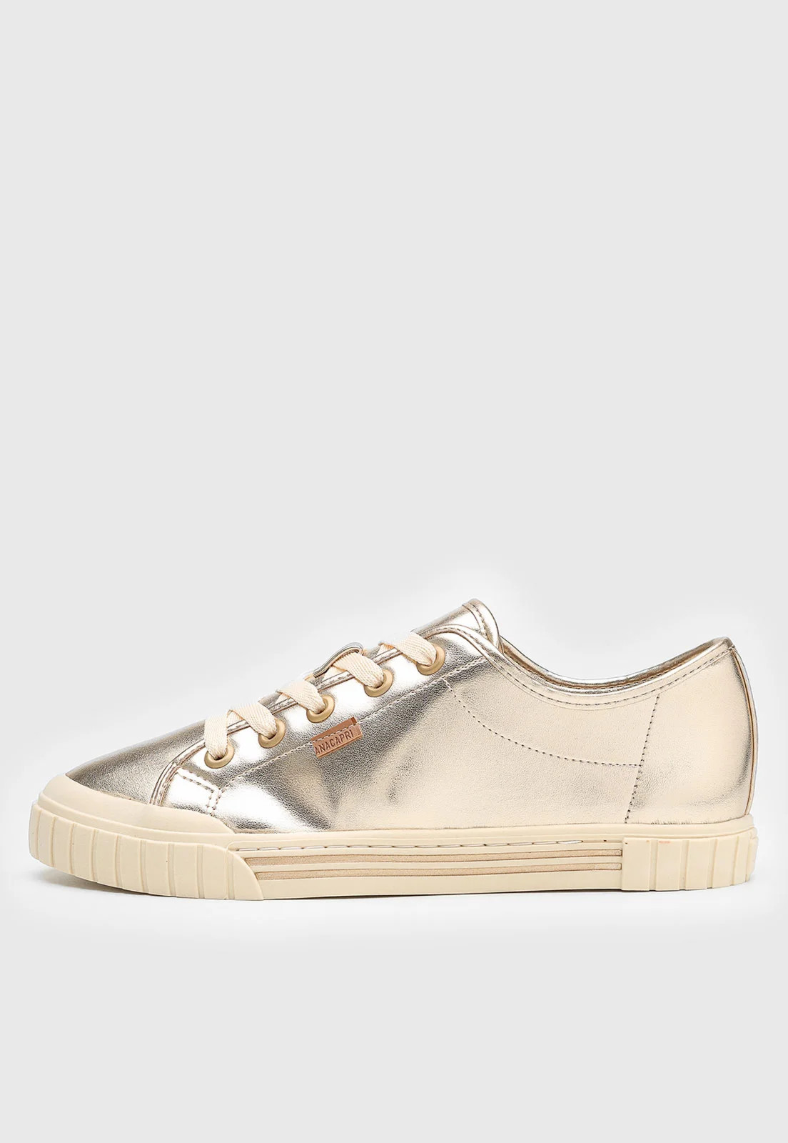 Tênis Anacapri Matelassê Dourado | Dafiti (BR)