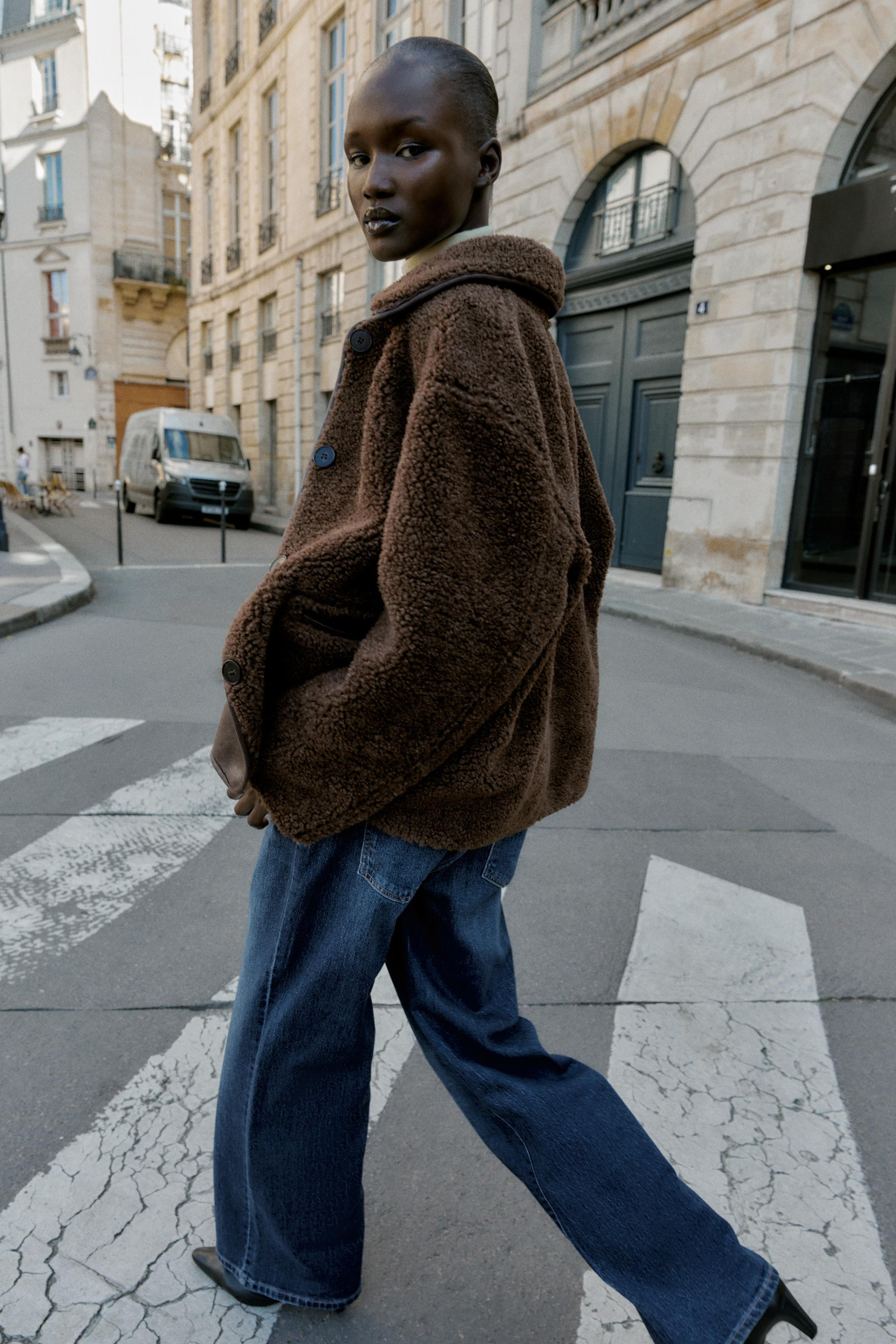 REVERSIBLE DOUBLE-FACED COAT | Zara US