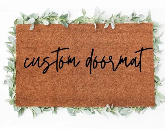 Custom Doormat Doormat  Personalized Doormat  Wedding | Etsy | Etsy (US)