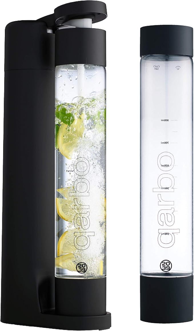 twenty39 qarbo Sparkling Water Maker and Fruit Infuser - Premium Carbonation Machine with Two 1L ... | Amazon (US)