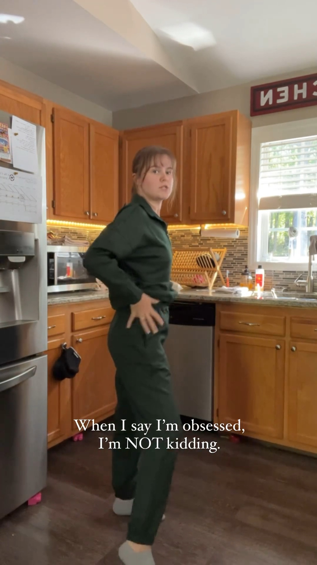 Cozy Amazon Lounge Set // incredibly soft and thick - not fleece lined so it’s not hot! Super stretchy and comes in several different colors! Runs true to size, I’m in a size Small - this green is gorgeous!! I’ve washed and tumble dried and it’s held up and hasn’t shrunk!

#LTKStyleTip #LTKVideo #LTKFindsUnder50