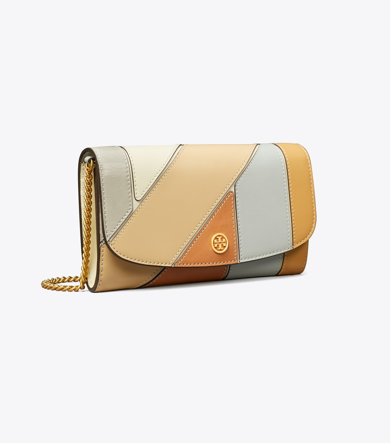 ROBINSON PATCHWORK CHAIN WALLET | Tory Burch (US)