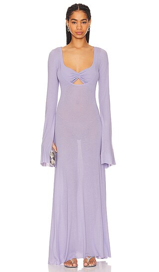 Nina Dress in Lavender | Revolve Clothing (Global)