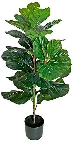 40 Inch Artificial Fiddle Leaf Tree / Faux Ficus Lyrata for Home Office Decorati... | Amazon (US)