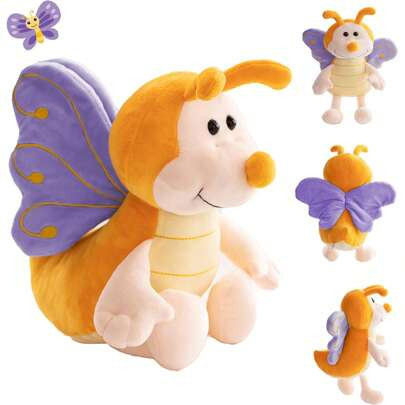 CASAGOOD Original Cuddly Butterfly Stuffed Animals Super Soft Butterflies Plush Toys Stuffed Butter Fly Plushies Animal With Beautiful Wings For Kids | SHEIN
