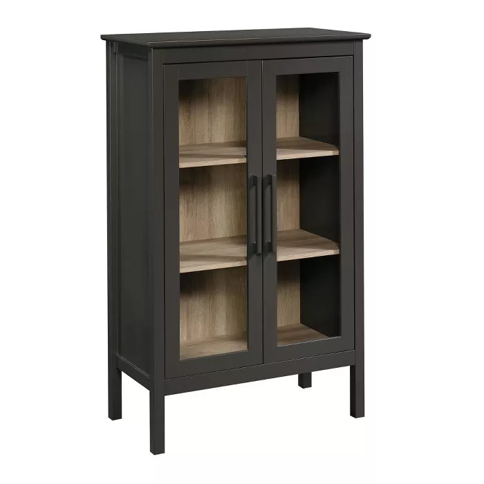 Anda Norr Storage Display Cabinet Slate Gray - Sauder | Target