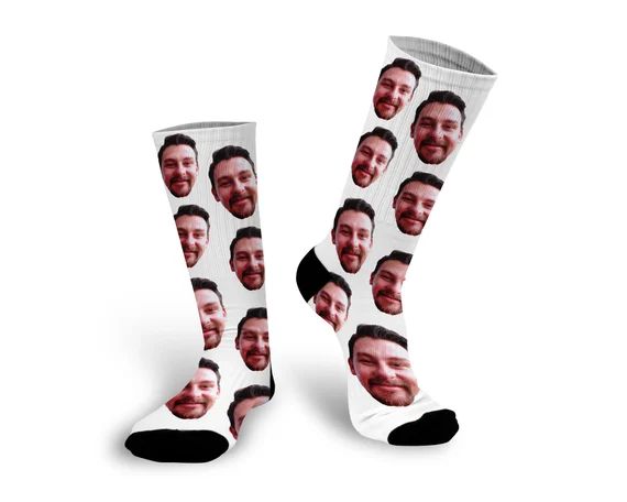 Face Socks Photo Socks Custom Socks Father's Day Gift | Etsy | Etsy (US)