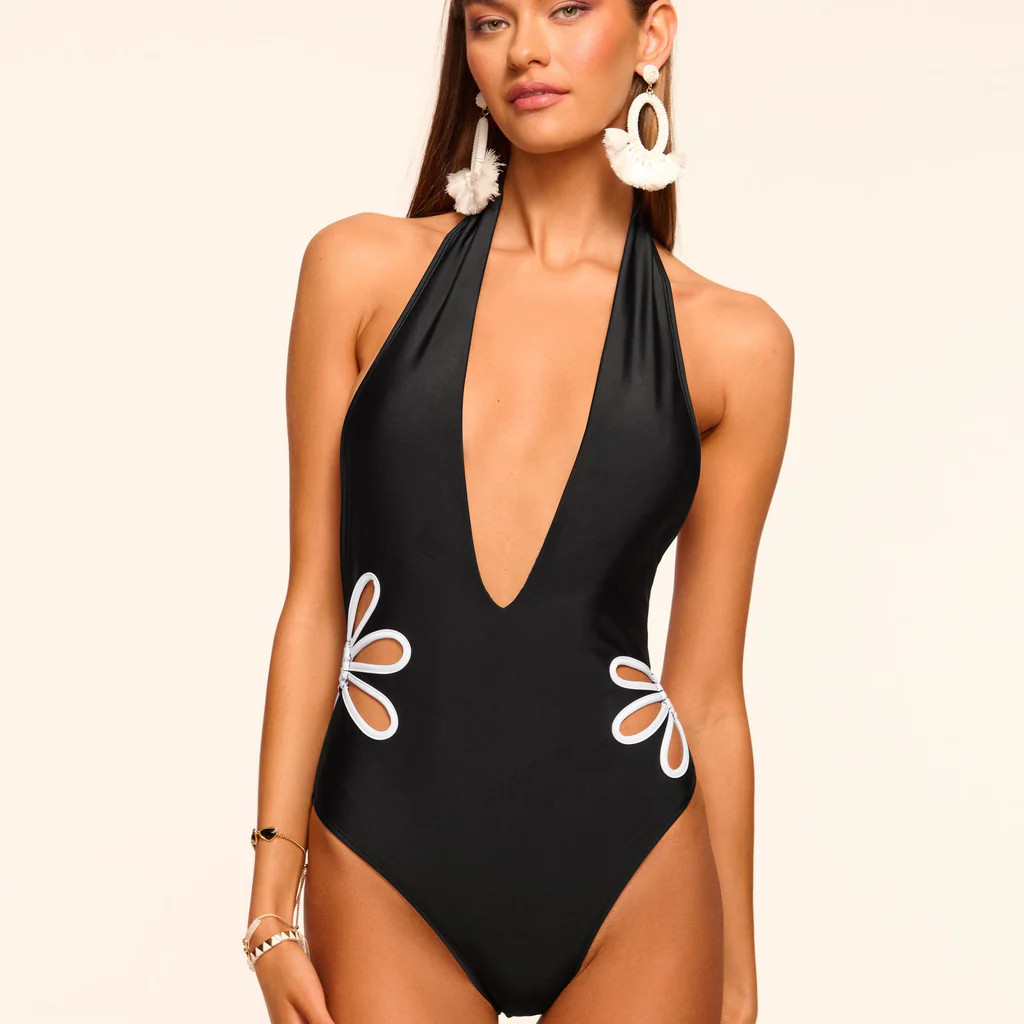 Miranda Cutout Plunging One Piece Swimsuit | Ramy Brook