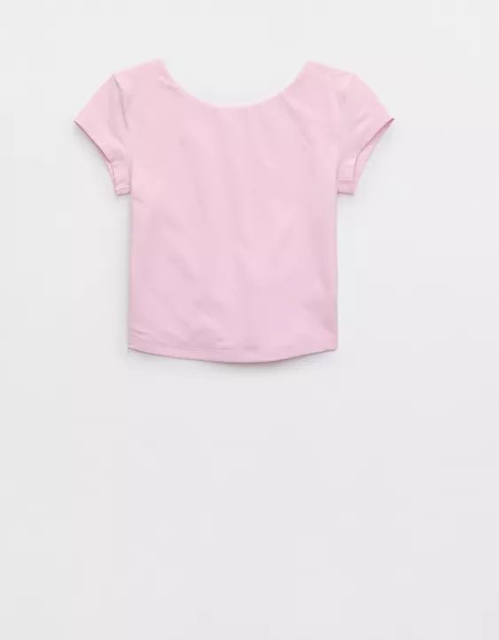 OFFLINE By Aerie Real Me Xtra Open Back T-Shirt | Aerie