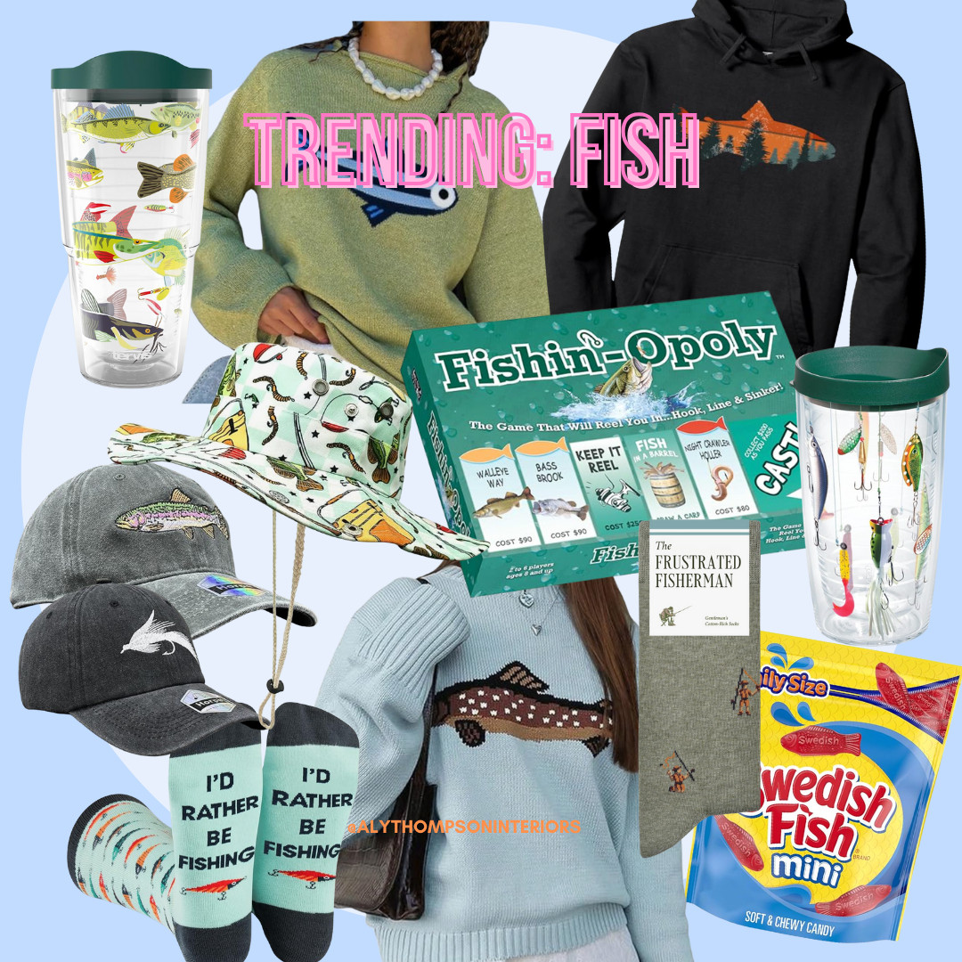 Trending | Fish Sweater | Gifts for Him | Fishing Themed Gifts | Fish Themed Gifts | Fish Hoodie | Fish Bucket Hat | Gifts for Her | Active | Outdoors | Hiking | Funny Socks | Swedish Fish 

 #LTKSeasonal #LTKActive #LTKMens