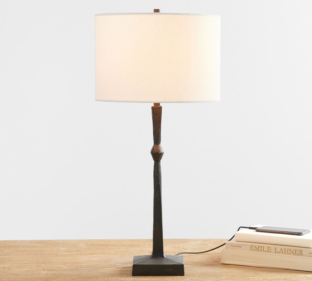 Porter Metal USB Table Lamp | Pottery Barn (US)