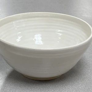 9 and 8white Stoneware Bowl Set of Two  - Etsy | Etsy (US)