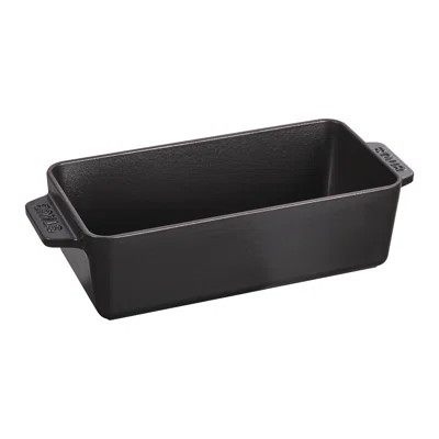 Staub Cast Iron 12.75-inch x 5.25-inch Loaf Pan - Matte Black | Wayfair North America